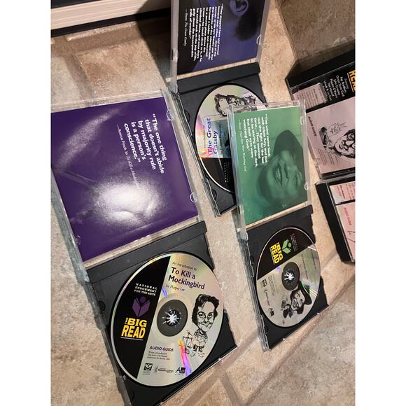 National Endowment of the Arts Fitzgerald, Hemingway, Lee, Hurston, Bradbury CD - Picture 8 of 11